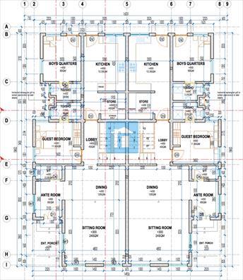 3d Architectural Building Plan Design